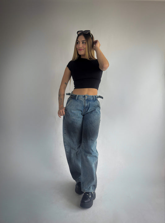 BAGGY EFECTO ENCERADO