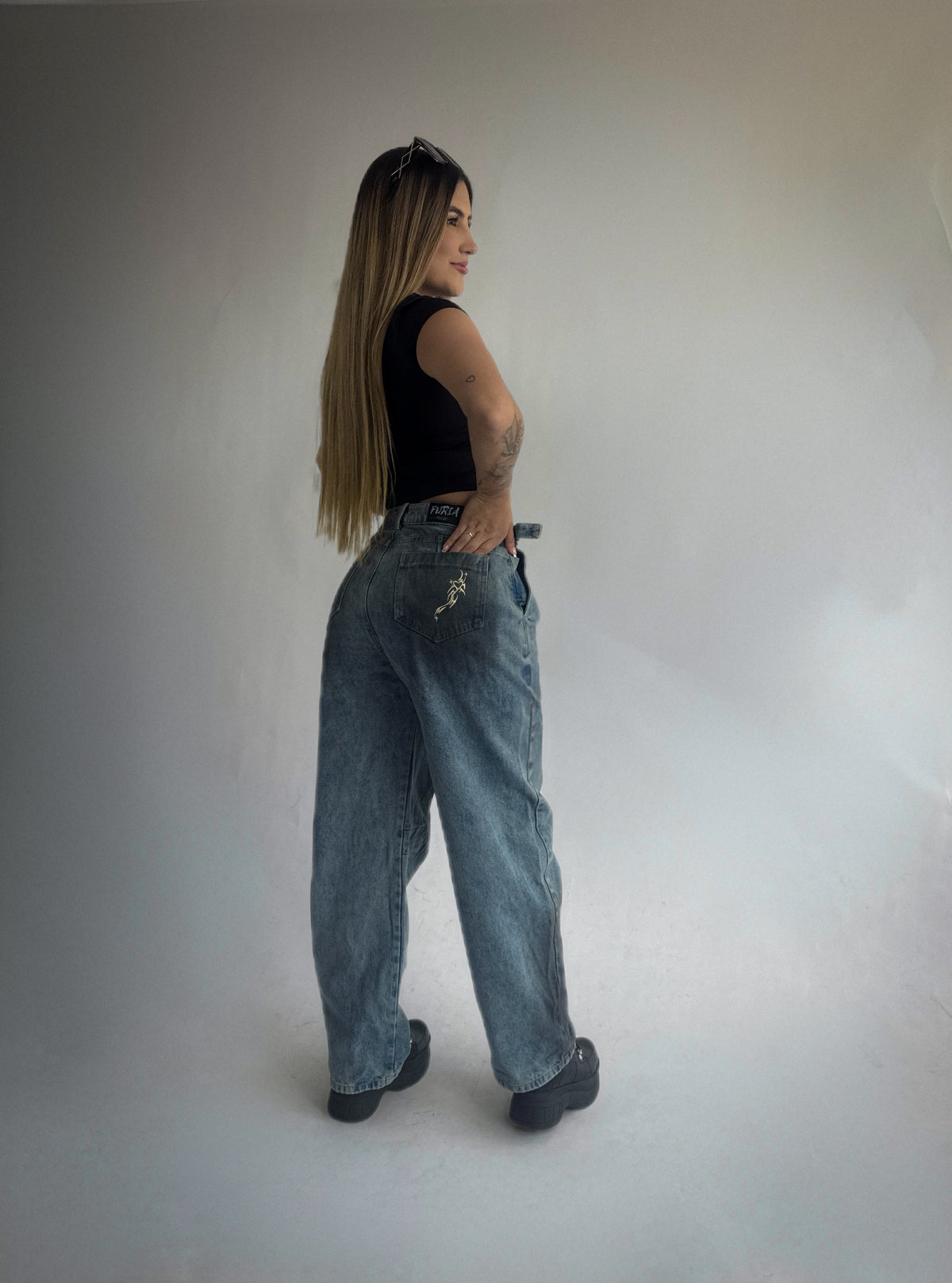 BAGGY EFECTO ENCERADO