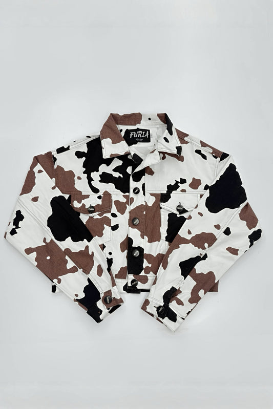 CHAQUETA COW PRINT