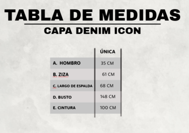 CAPA DENIM ICON