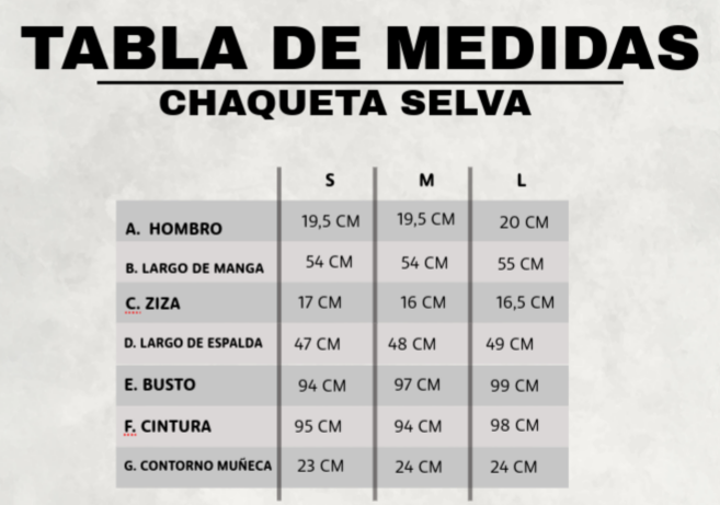 CHAQUETA SELVA