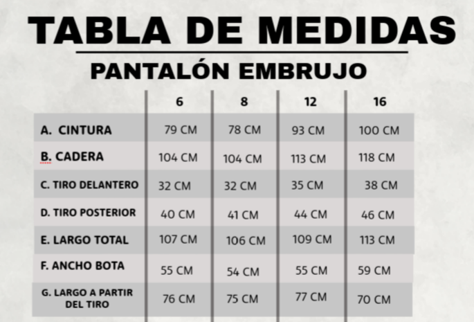 PANTALÓN EMBRUJO